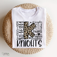 Load image into Gallery viewer, Leopard Mascot Typography