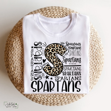 Load image into Gallery viewer, Leopard Mascot Typography