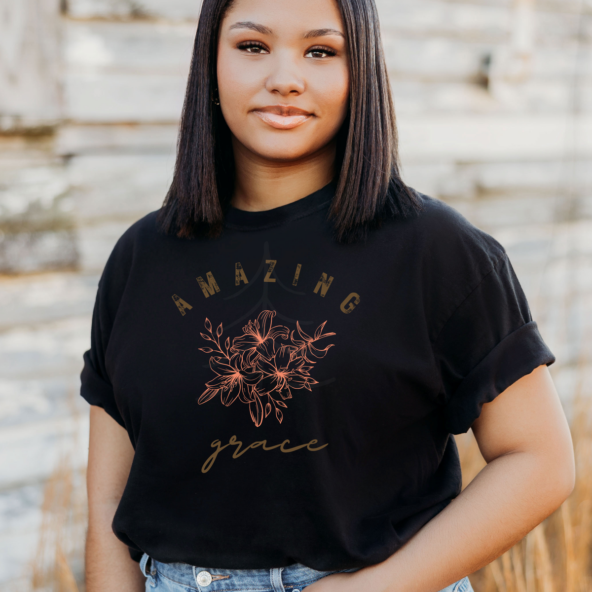 Amazing Grace Floral Up North Screen Prints