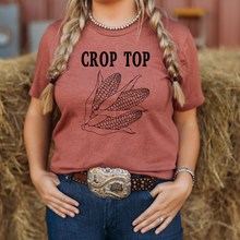 Load image into Gallery viewer, Simple Crop Top- Black