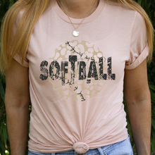 Load image into Gallery viewer, Softball Leopard Stitch