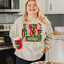 Load image into Gallery viewer, Santa&#39;s Favorite CUSTOM WORD
