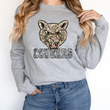 Load image into Gallery viewer, Cougars Sequin Mascot (DTF/SUBLIMATION TRANSFER)
