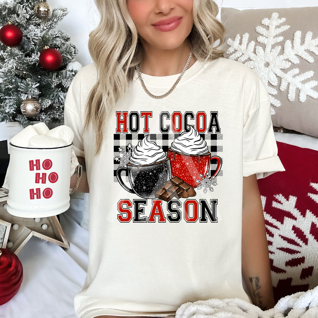 Checkered Hot Cocoa Season