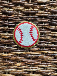 Baseball Chenille Patch