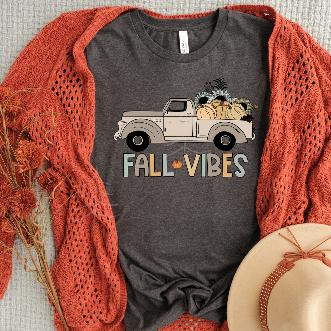 Fall Vibes Truck (DTF/SUBLIMATION TRANSFER)