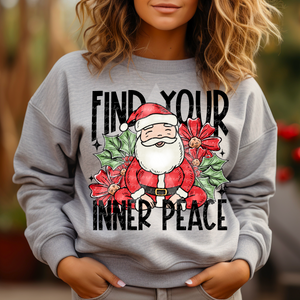 Find Your Inner Peace Santa