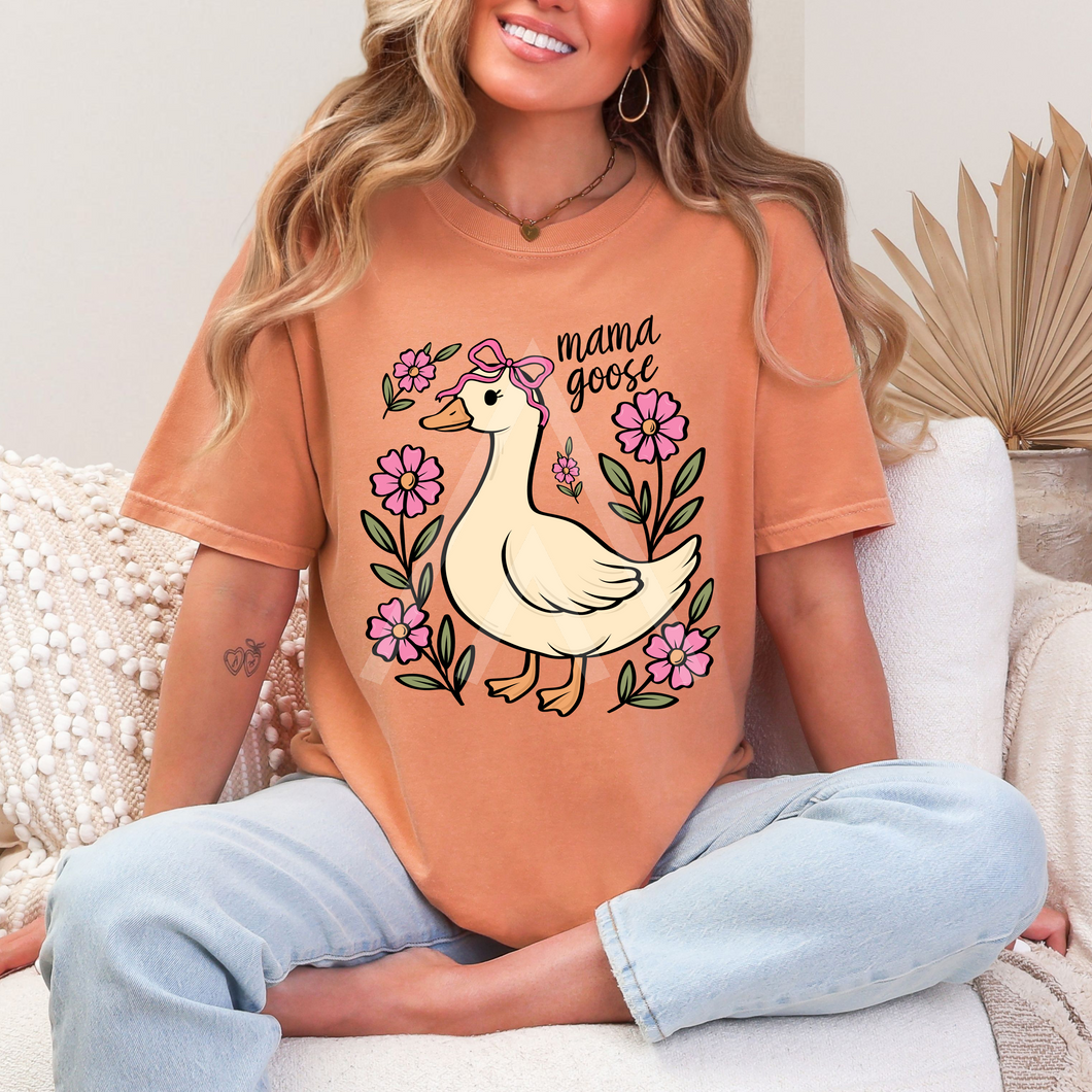 Floral Mama Goose