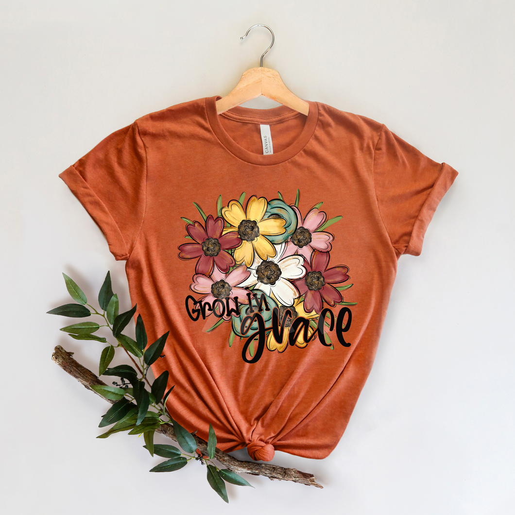 Flower Bundle Grow In Grace