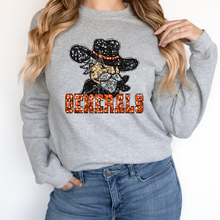 Load image into Gallery viewer, GENERALS SEQUIN MASCOT (DTF/SUBLIMATION TRANSFER)
