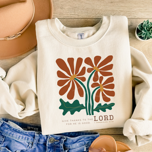 GIVE THANKS TO THE LORD (DTF/SUBLIMATION TRANSFER)