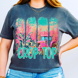 Glitter Brush Crop Top *UNSP EXCLUSIVE*