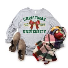 Load image into Gallery viewer, Glitter Bow Christmas University

