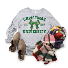 Load image into Gallery viewer, Glitter Bow Christmas University
