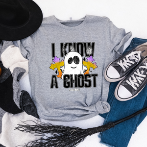 I KNOW A GHOST (DTF/SUBLIMATION TRANSFER)