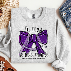 In May We Wear Purple - Cystic Fibrosis