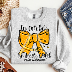 In October We Wear Gold - Spina Bifida