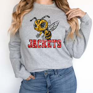 JACKETS SEQUIN MASCOT (DTF/SUBLIMATION TRANSFER)