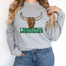 Load image into Gallery viewer, LONGHORNS SEQUIN MASCOT (DTF/SUBLIMATION TRANSFER)
