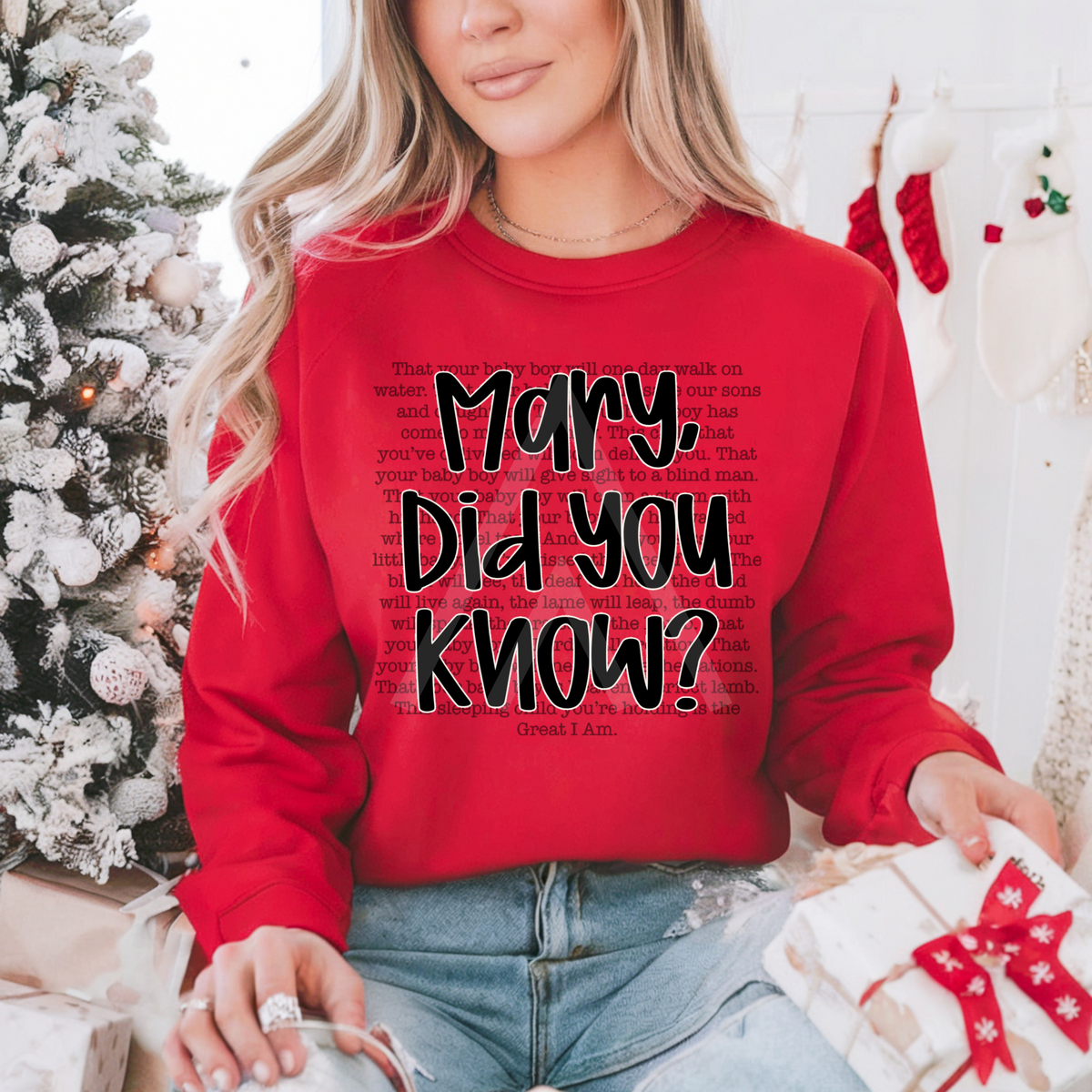 Know Up Mary Did You Know – Up North Screen Prints