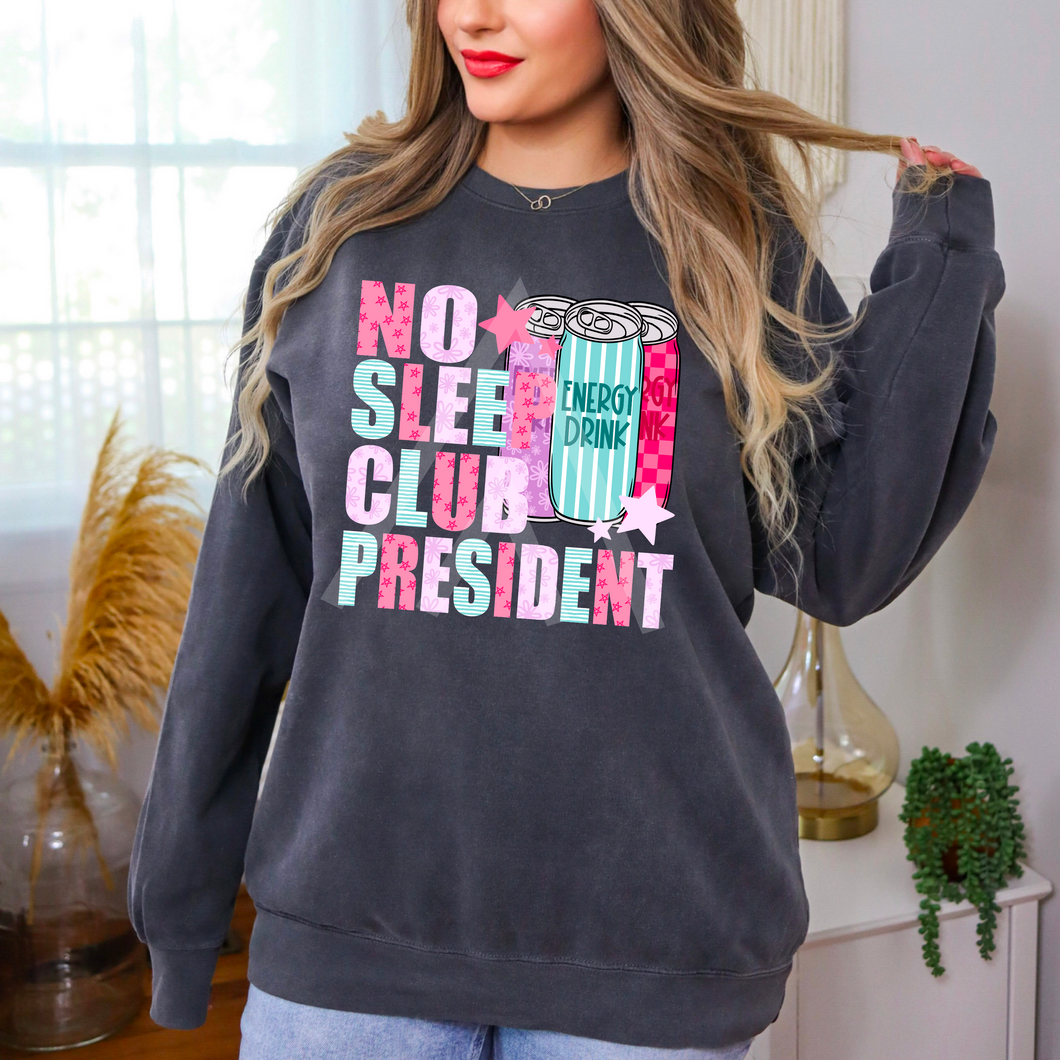 No Sleep Club President