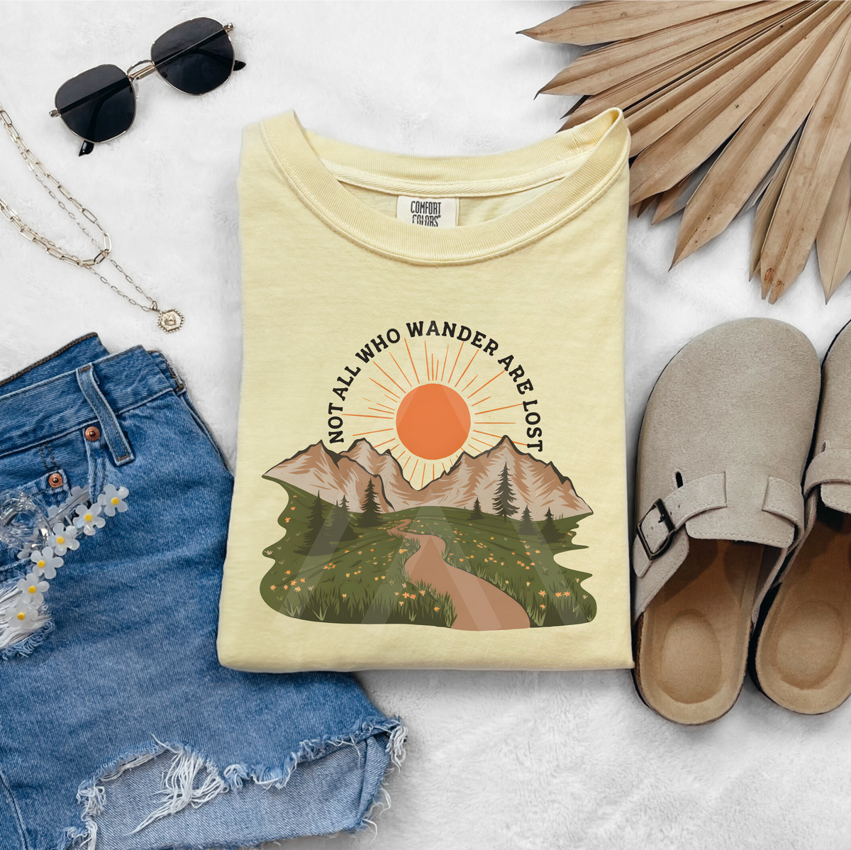 Not All Who Wander Are Lost – Up North Screen Prints