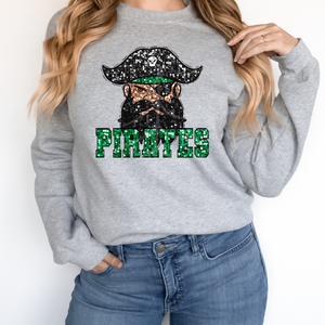 PIRATES SEQUIN MASCOT (DTF/SUBLIMATION TRANSFER)