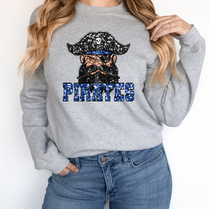PIRATES SEQUIN MASCOT (DTF/SUBLIMATION TRANSFER)