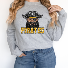 Load image into Gallery viewer, PIRATES SEQUIN MASCOT (DTF/SUBLIMATION TRANSFER)
