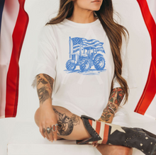 Load image into Gallery viewer, Patriotic Tractor
