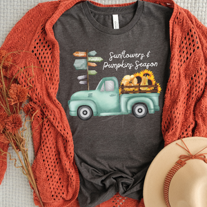 Sunflowers & Pumpkins Season Truck *UNSP EXCLUSIVE*