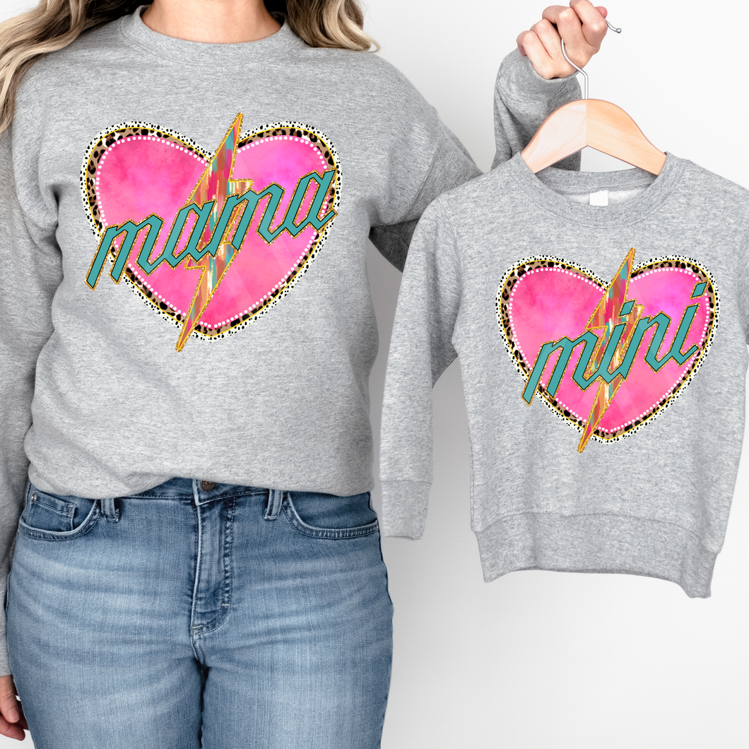 Retro Heart Breaker Mama Mini