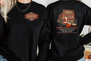 NORTH POLE SALOON (DTF/SUBLIMATION TRANSFER)