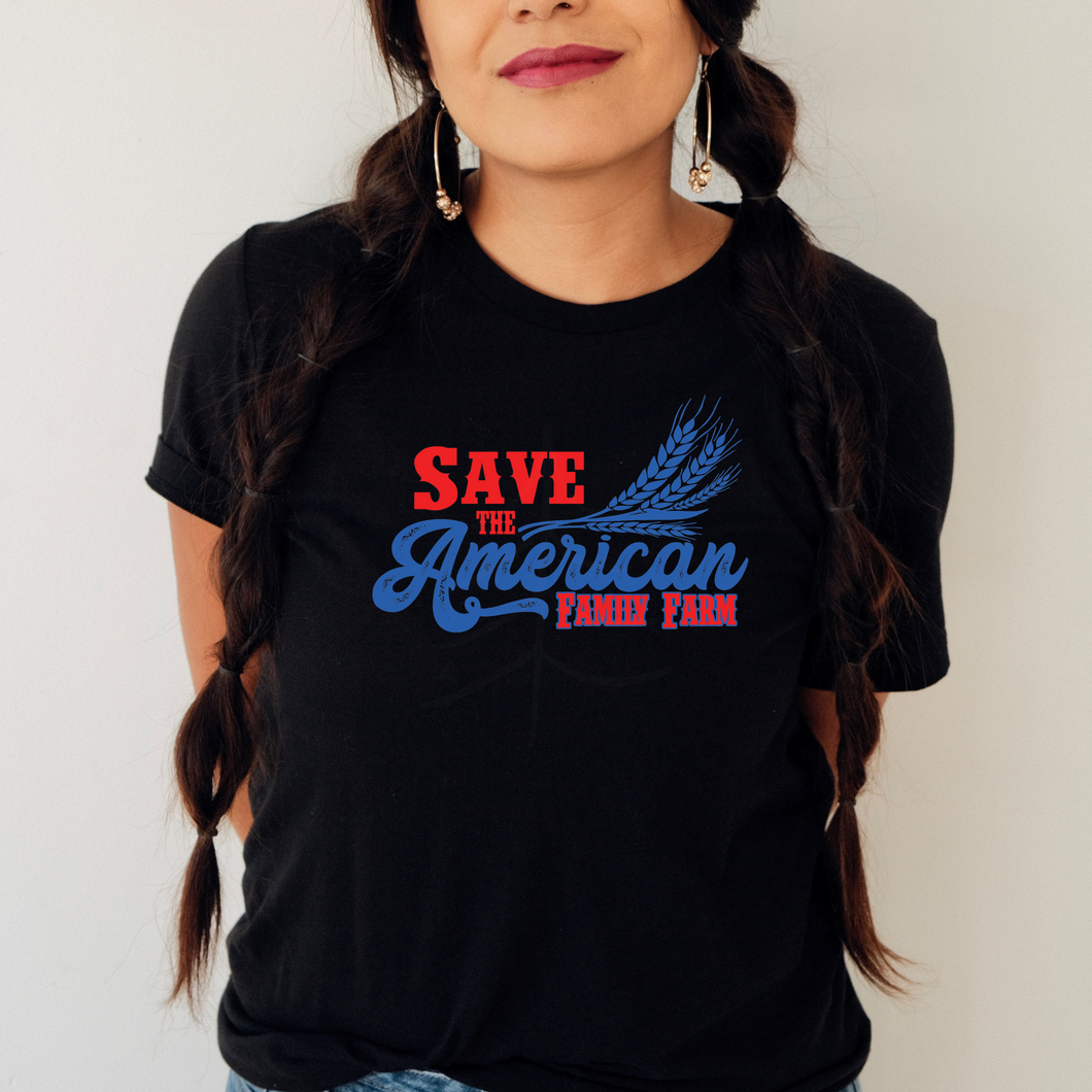 SAVE THE AMERICAN FAMILY FARM (DTF/SUBLIMATION TRANSFER)