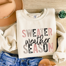 Load image into Gallery viewer, SWEATER WEATHER SEASON (DTF/SUBLIMATION TRANSFER)
