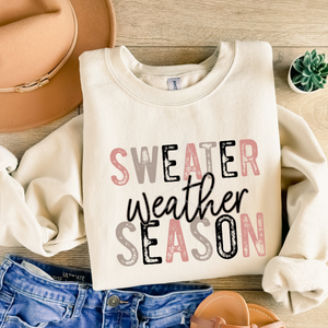 SWEATER WEATHER SEASON (DTF/SUBLIMATION TRANSFER)
