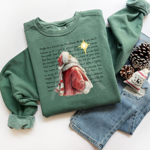 Santa's Handwriting – Up North Screen Prints