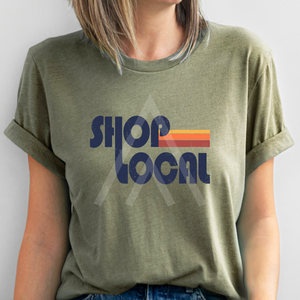 Shop Local Distressed