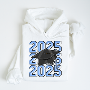 Stacked Grad Cap 2025