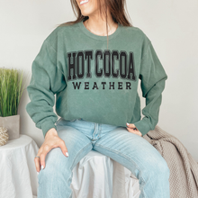 Load image into Gallery viewer, Varsity Hot Cocoa Weather
