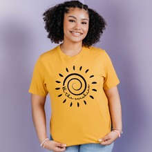Load image into Gallery viewer, BE THE SUNSHINE SIMPLE (BLACK) (DTF/SUBLIMATION TRANSFER)
