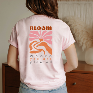 BOHO BLOOM WHERE YOU ARE PLANTED (DTF/SUBLIMATION TRANSFER)