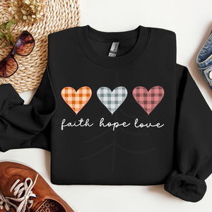 Checkered Faith Hope Love