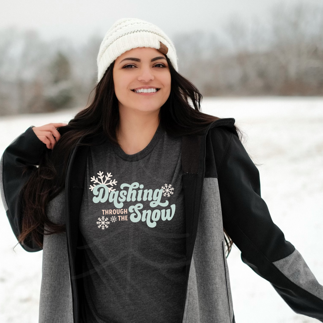 Dashing Through The Snow (DTF/SUBLIMATION TRANSFER)