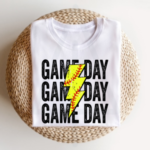 Game Day Lightening Bolt (DTF/SUBLIMATION TRANSFER)