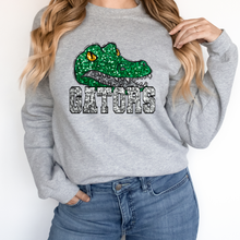 Load image into Gallery viewer, GATORS SEQUIN MASCOT  (DTF/SUBLIMATION TRANSFER)
