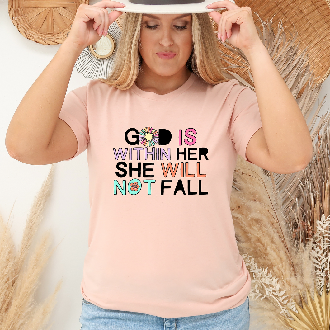 GOD IS WITHIN HER (DTF/SUBLIMATION TRANSFER)