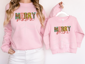 Groovy Merry Mama (DTF/SUBLIMATION TRANSFER)