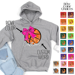 Bow Glitter Basketball *UNSP EXCLUSIVE*