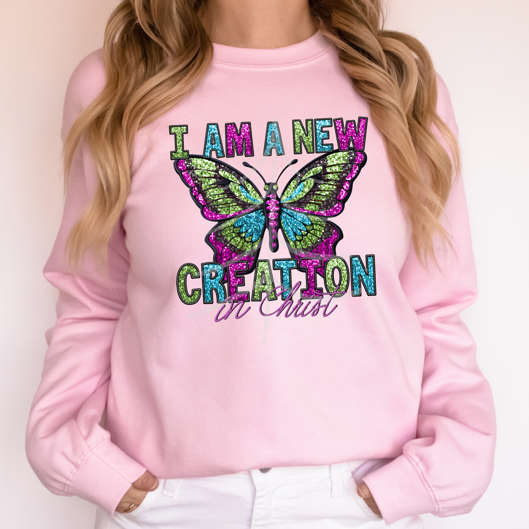 I AM A NEW CREATION (DTF/SUBLIMATION TRANSFER)